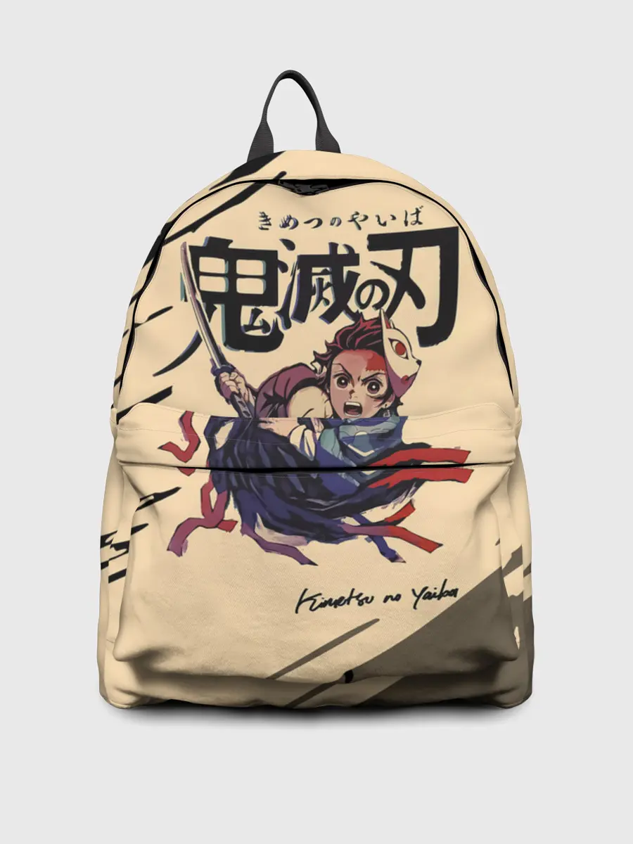 Рюкзак джинсовый / Kimetsu no Yaiba