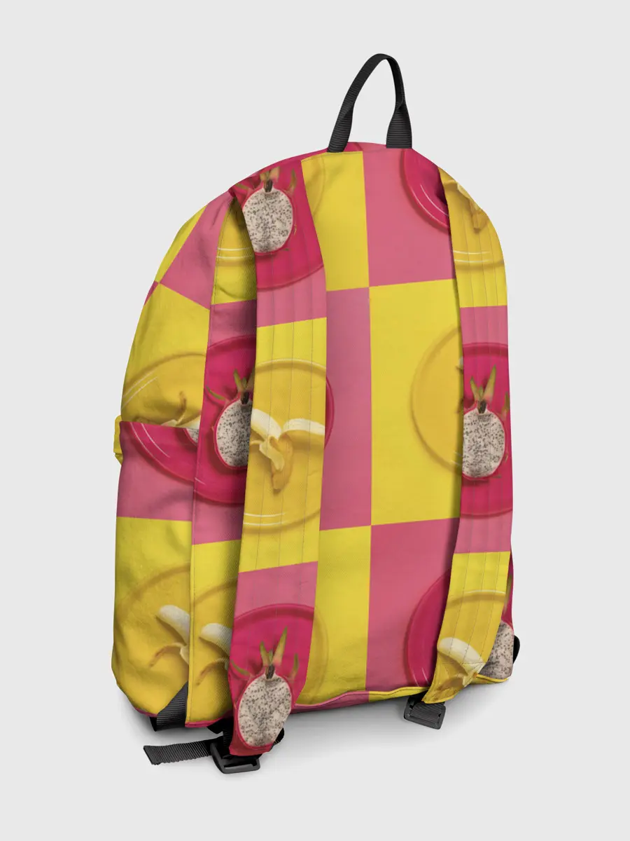 Рюкзак джинсовый / фрукты шахматы