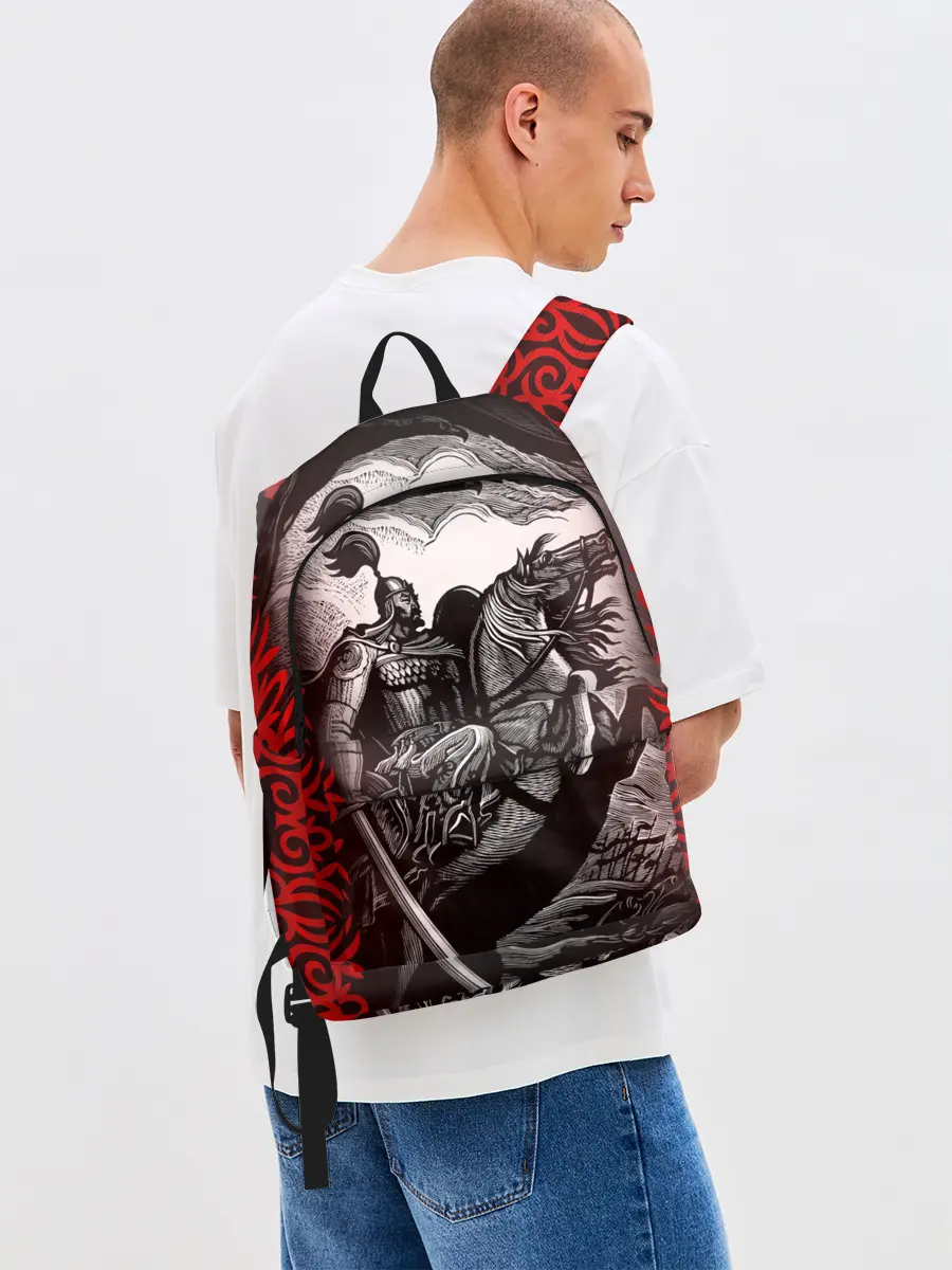 Рюкзак джинсовый / МАНАС Баатыр