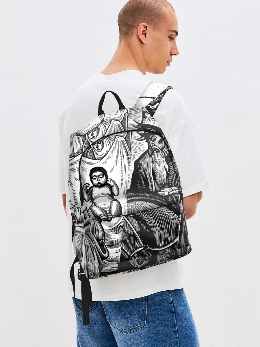 Рюкзак джинсовый / ЭПОС МАНАС