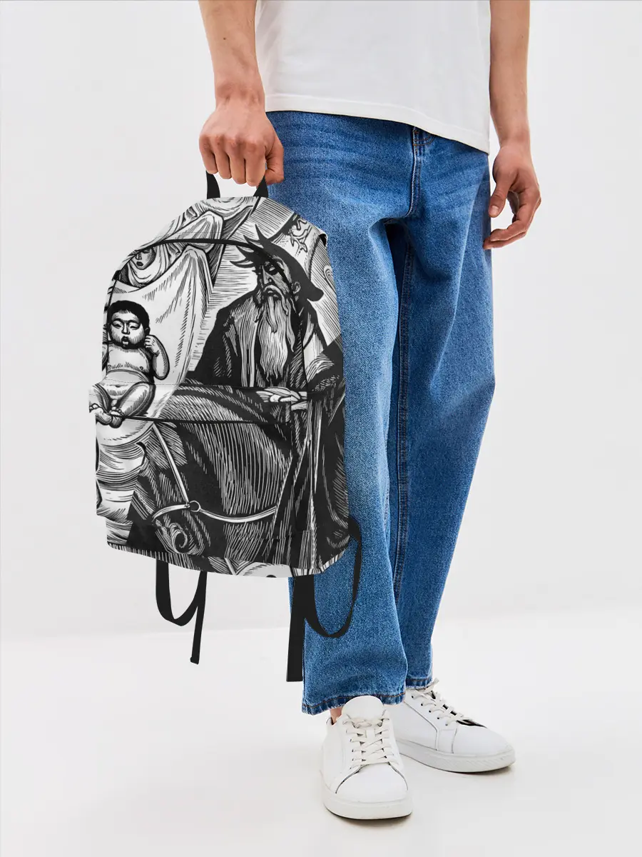 Рюкзак джинсовый / ЭПОС МАНАС