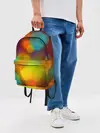 Рюкзак джинсовый / Цветные блики