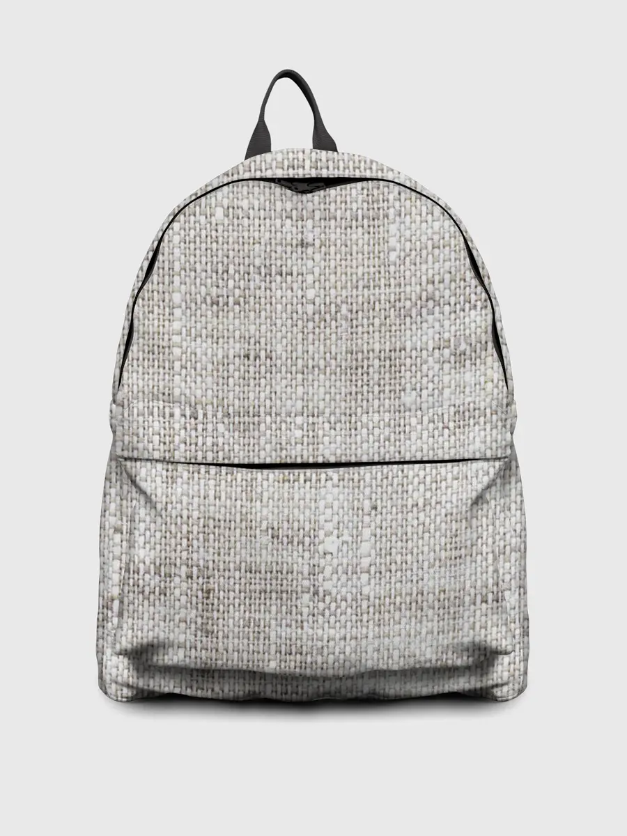 Рюкзак джинсовый / Серая Мешковина