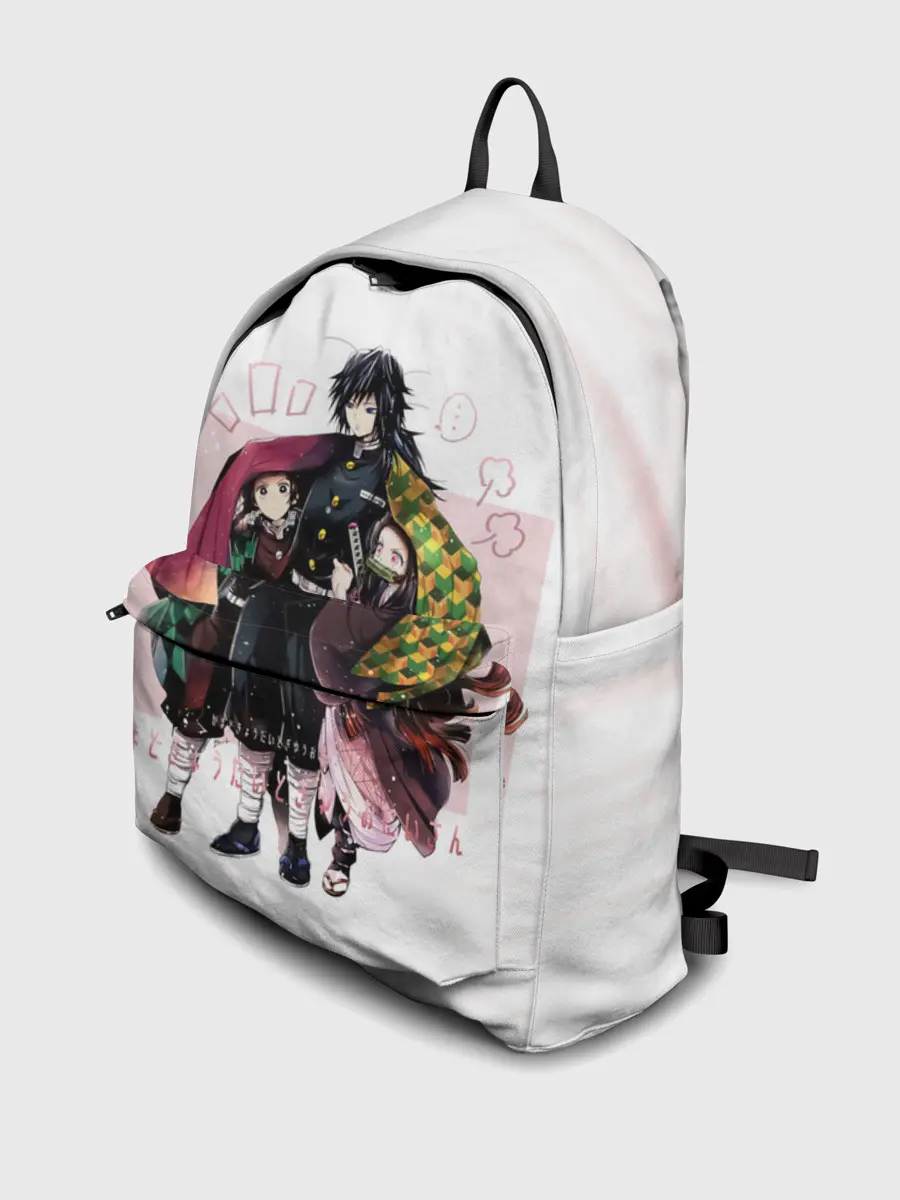 Рюкзак джинсовый / Гию Танджиро Незуко