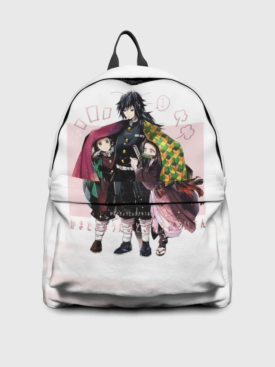 Рюкзак джинсовый / Гию Танджиро Незуко