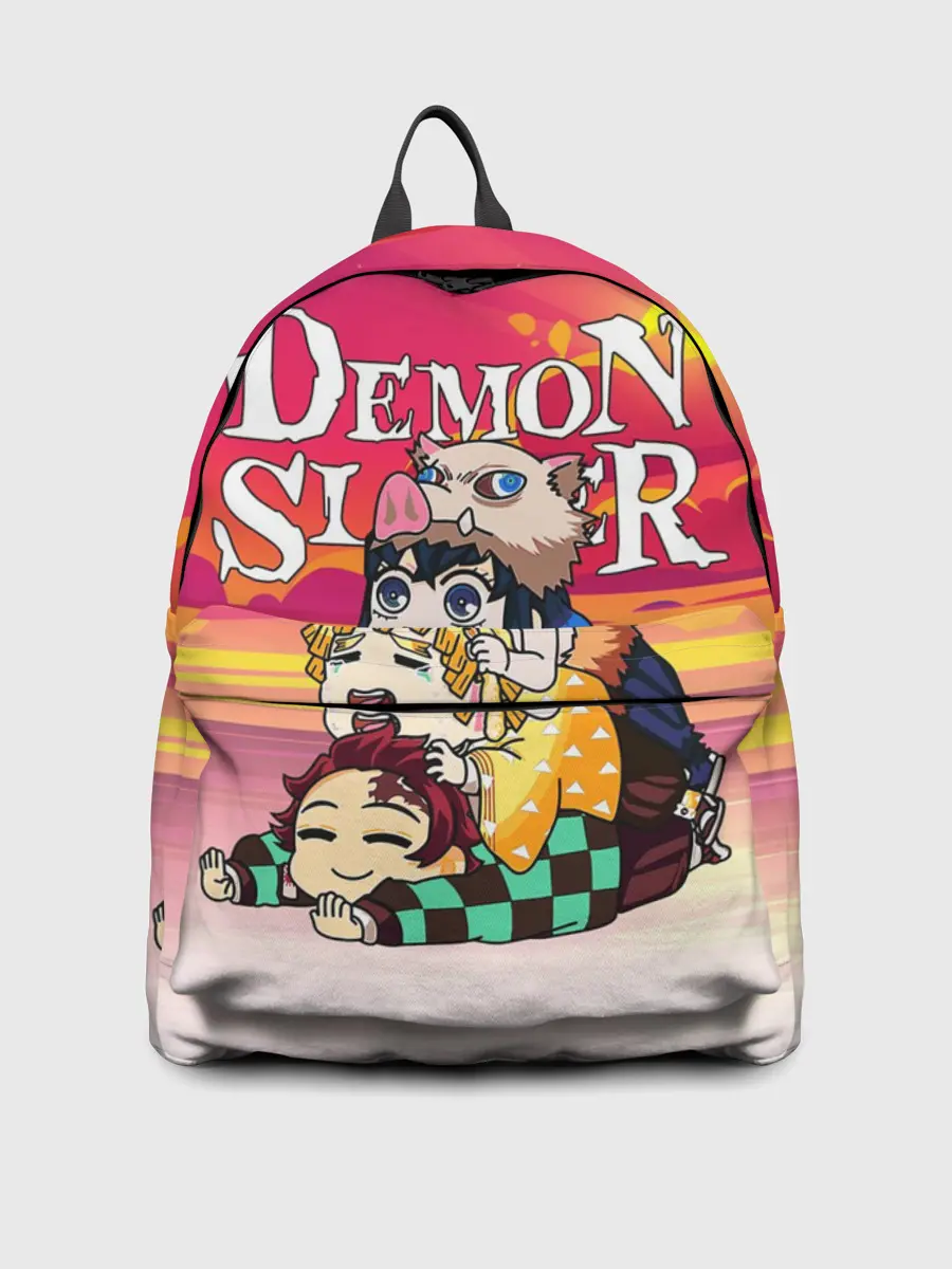 Рюкзак джинсовый / КЛИНОК, РАССЕКАЮЩИЙ ДЕМОНОВ