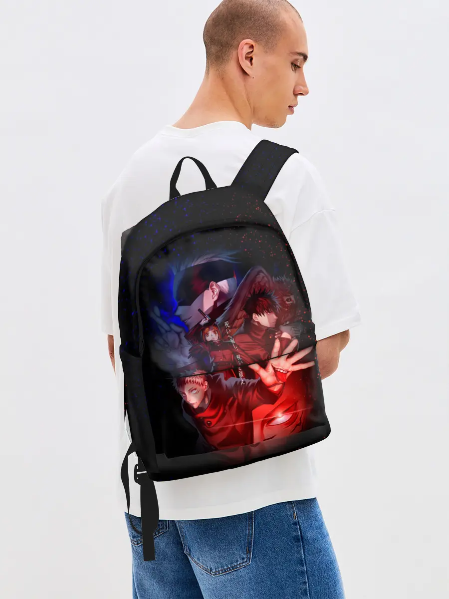 Рюкзак джинсовый / МАГИЧЕСКАЯ БИТВА | SUKUNA