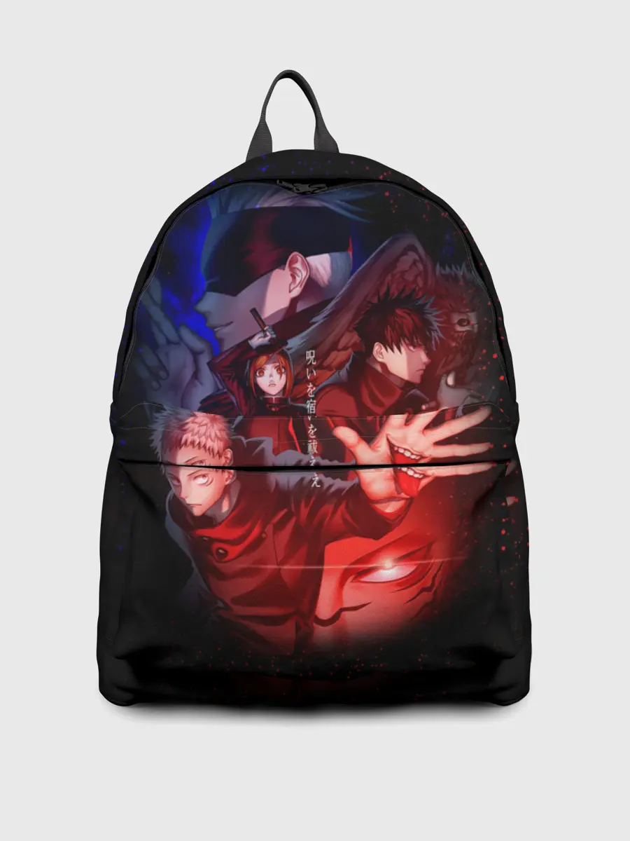 Рюкзак джинсовый / МАГИЧЕСКАЯ БИТВА | SUKUNA