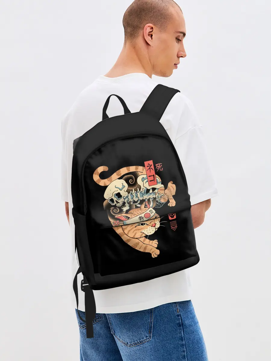 Рюкзак джинсовый / Cat of Death