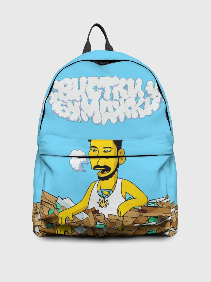 Рюкзак джинсовый / Скриптонит/Свистки и бумажки