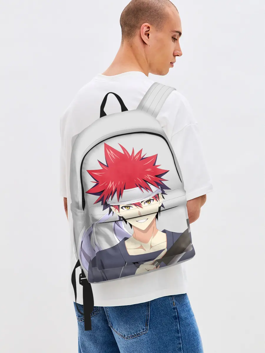 Рюкзак джинсовый / Food wars Shokugeki no Soma