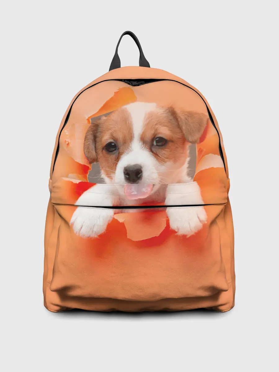 Рюкзак джинсовый / Собака