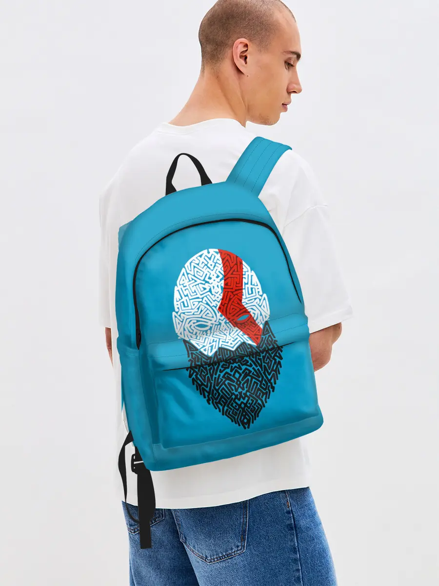 Рюкзак джинсовый / Бог войны