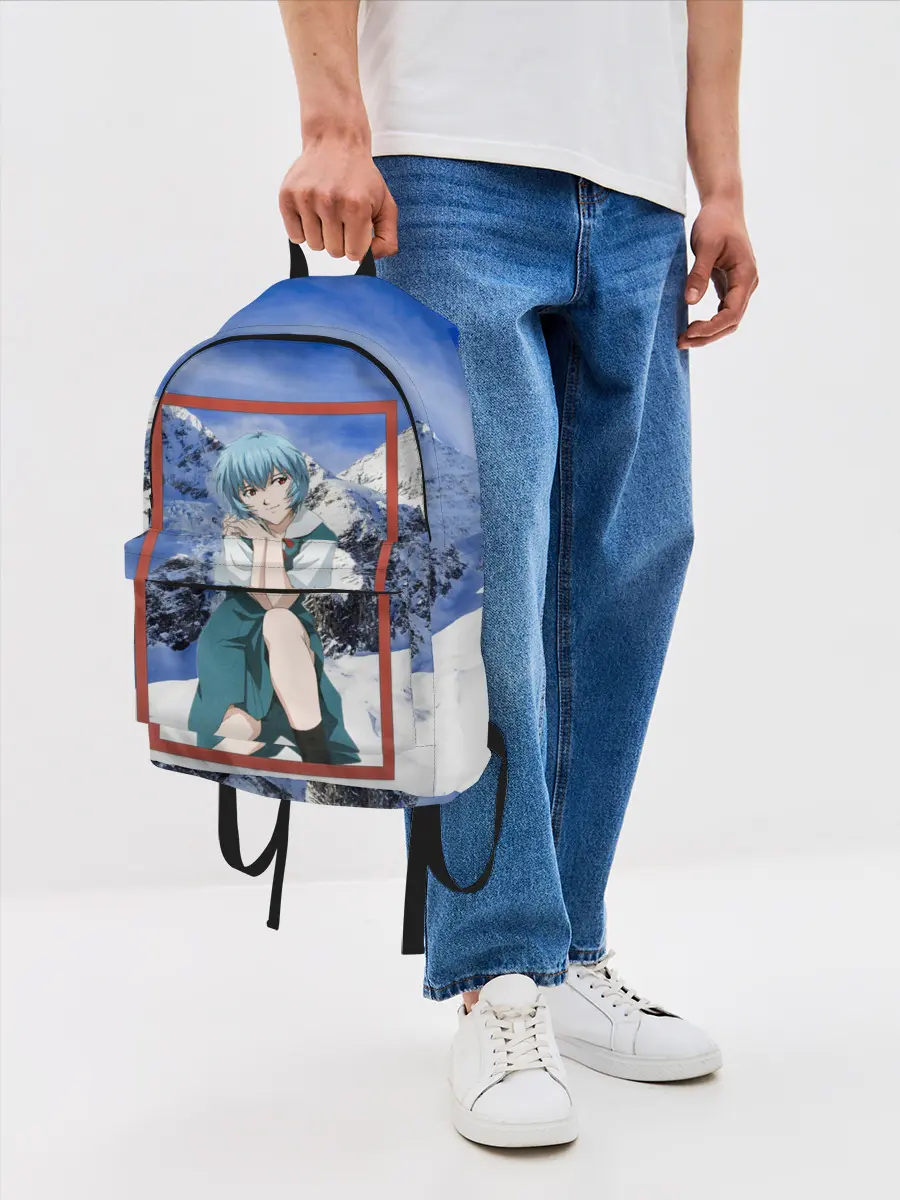 Рюкзак джинсовый / Рей Аянами