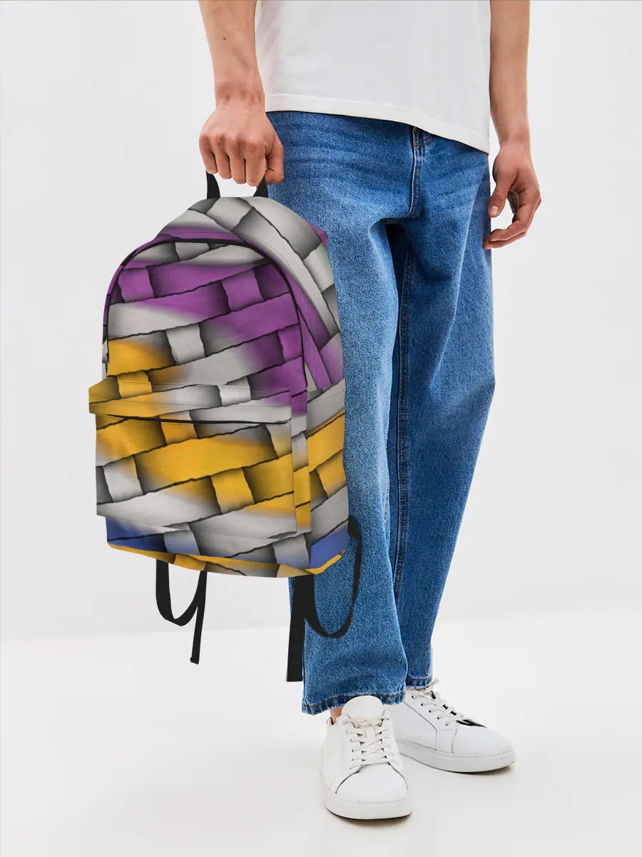 Рюкзак джинсовый / АБСТРАКТ