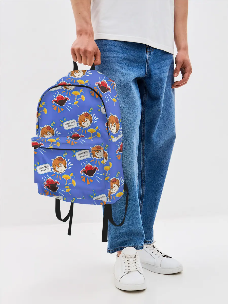 Рюкзак джинсовый / Тарталья на обеде