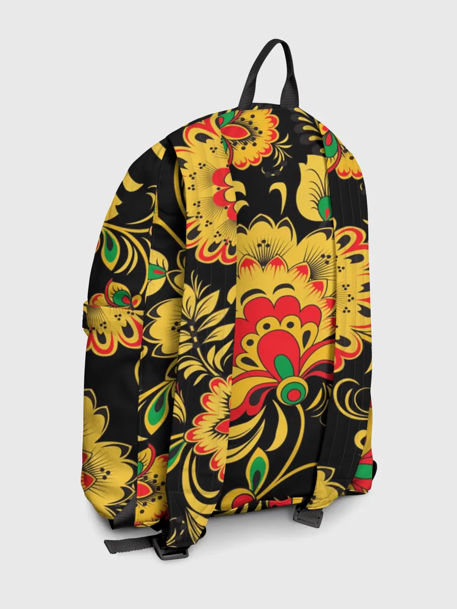 Рюкзак джинсовый / Хохлома