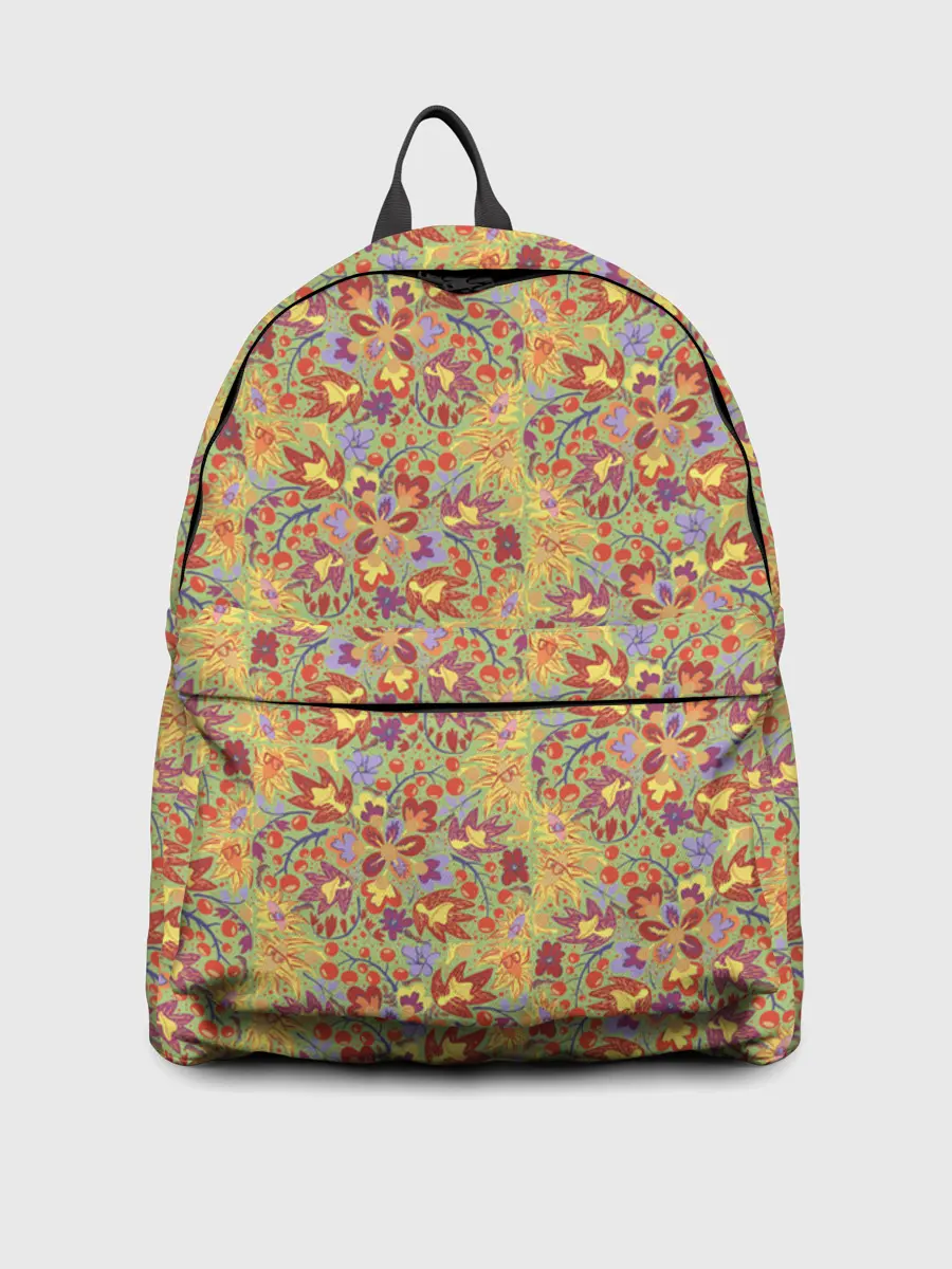 Рюкзак джинсовый / Волшебный лес.