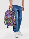 Рюкзак джинсовый / ONE PIECE | ВАН ПИС ПЕРСОНАЖИ