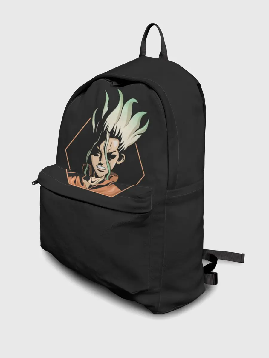 Рюкзак джинсовый / Доктор Стоун