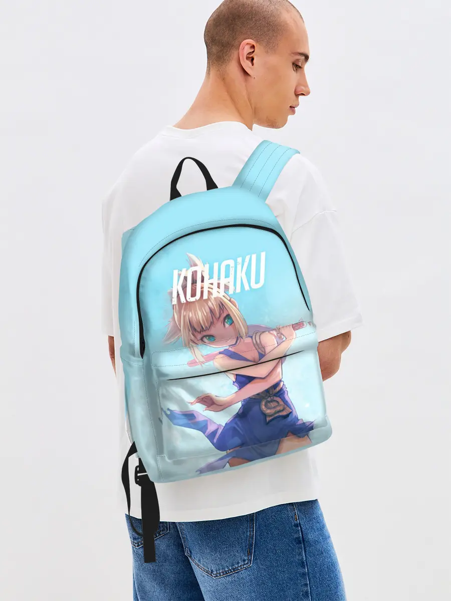 Рюкзак джинсовый / Кохаку Доктор Стоун