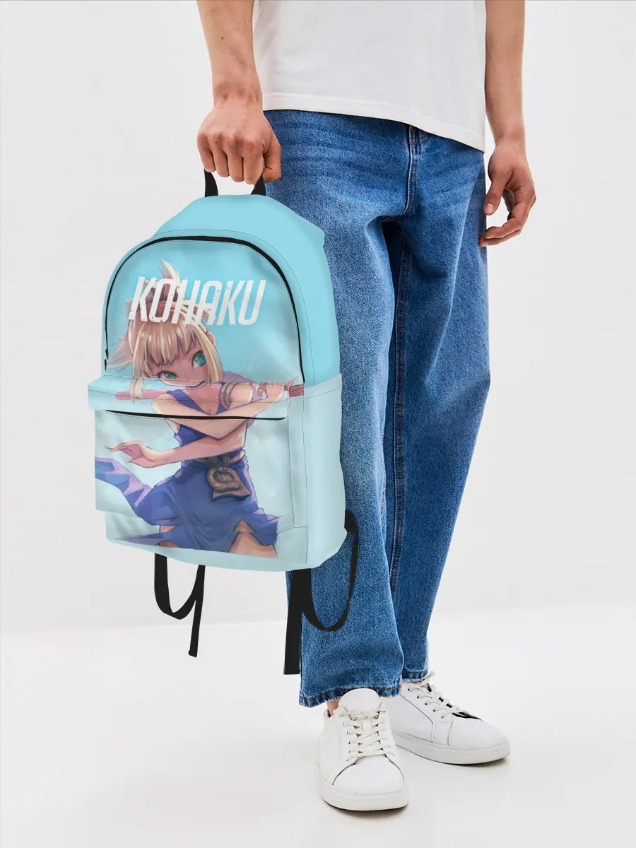 Рюкзак джинсовый / Кохаку Доктор Стоун