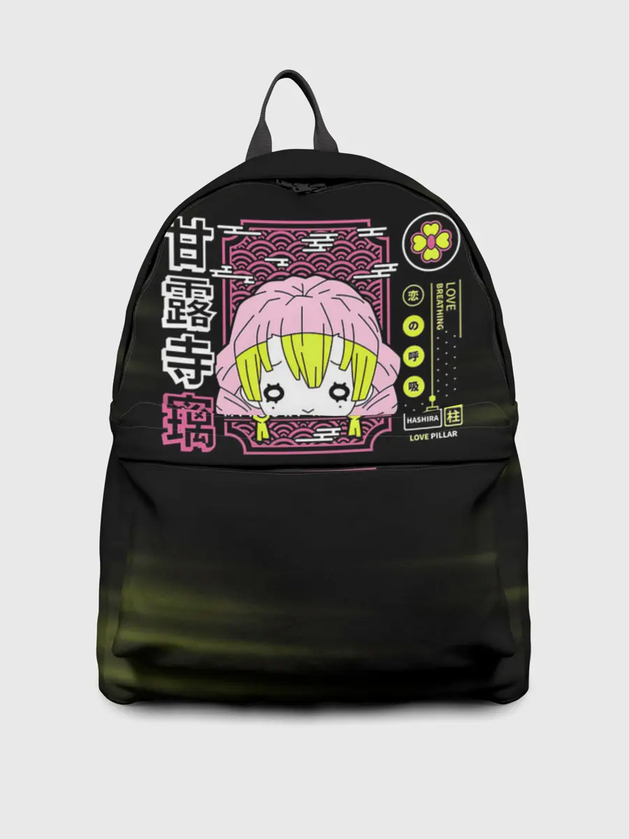 Рюкзак джинсовый / Mitsuri Kanroji | Kimetsu no Yaiba