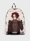 Рюкзак джинсовый / Танджиро Камадо Kimetsu no Yaiba