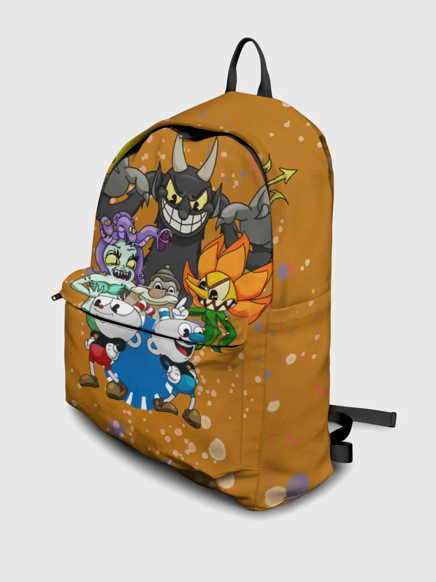 Рюкзак джинсовый / cuphead