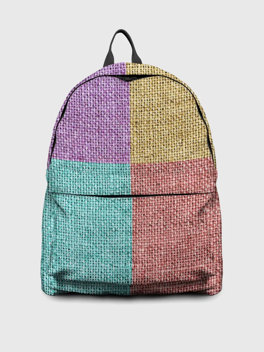 Рюкзак джинсовый / Burlap Patchwork