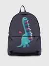 Рюкзак джинсовый / Book Dinosaur