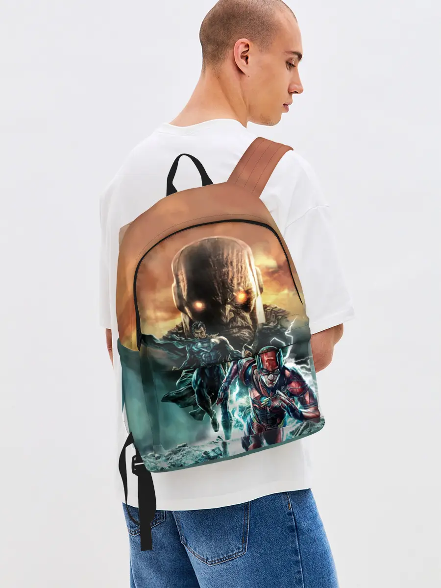 Рюкзак джинсовый / The Flash, Superman V Darkseid