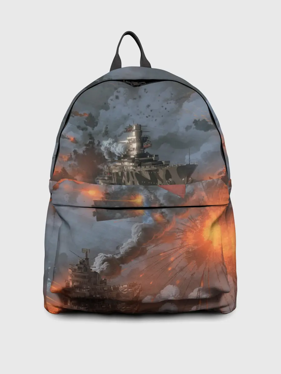 Рюкзак джинсовый / Стимпанк бой | Steampunk Ship