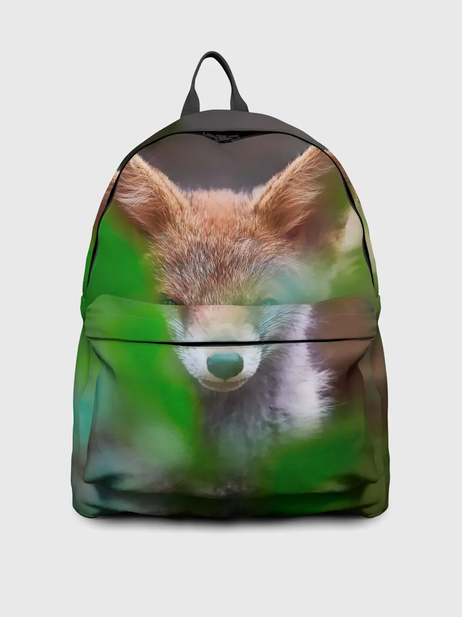 Рюкзак джинсовый / Лисичка