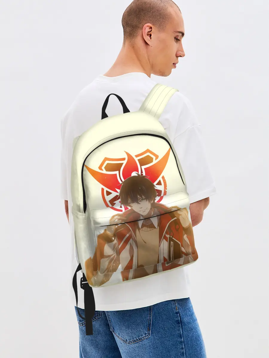 Рюкзак джинсовый / Аватар короля