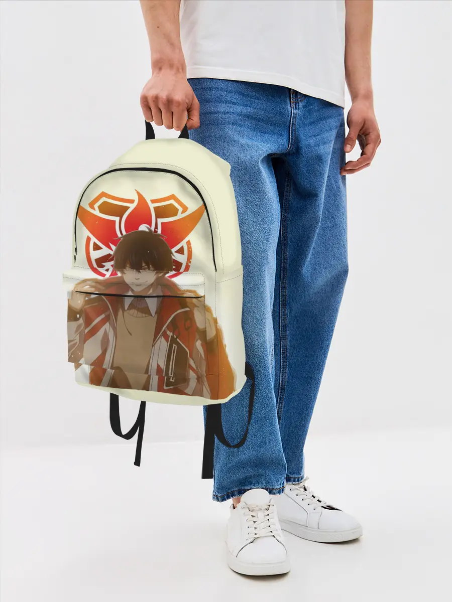 Рюкзак джинсовый / Аватар короля