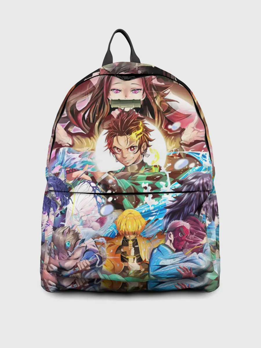 Рюкзак джинсовый / ТАНДЖИРО НЕЗУКО ЗЕНИЦУ / KNY