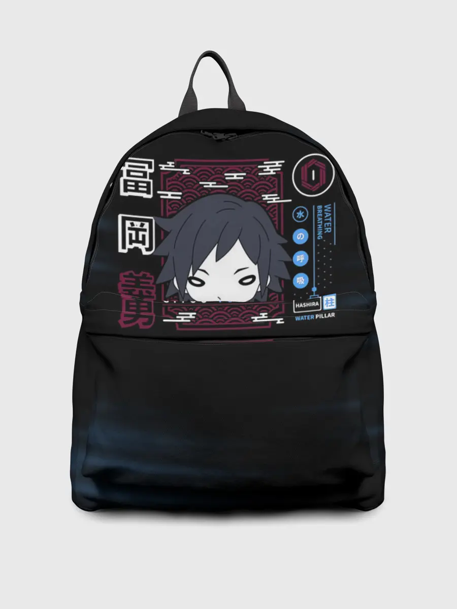 Рюкзак джинсовый / Giyuu Tomioka Kimetsu no Yaiba