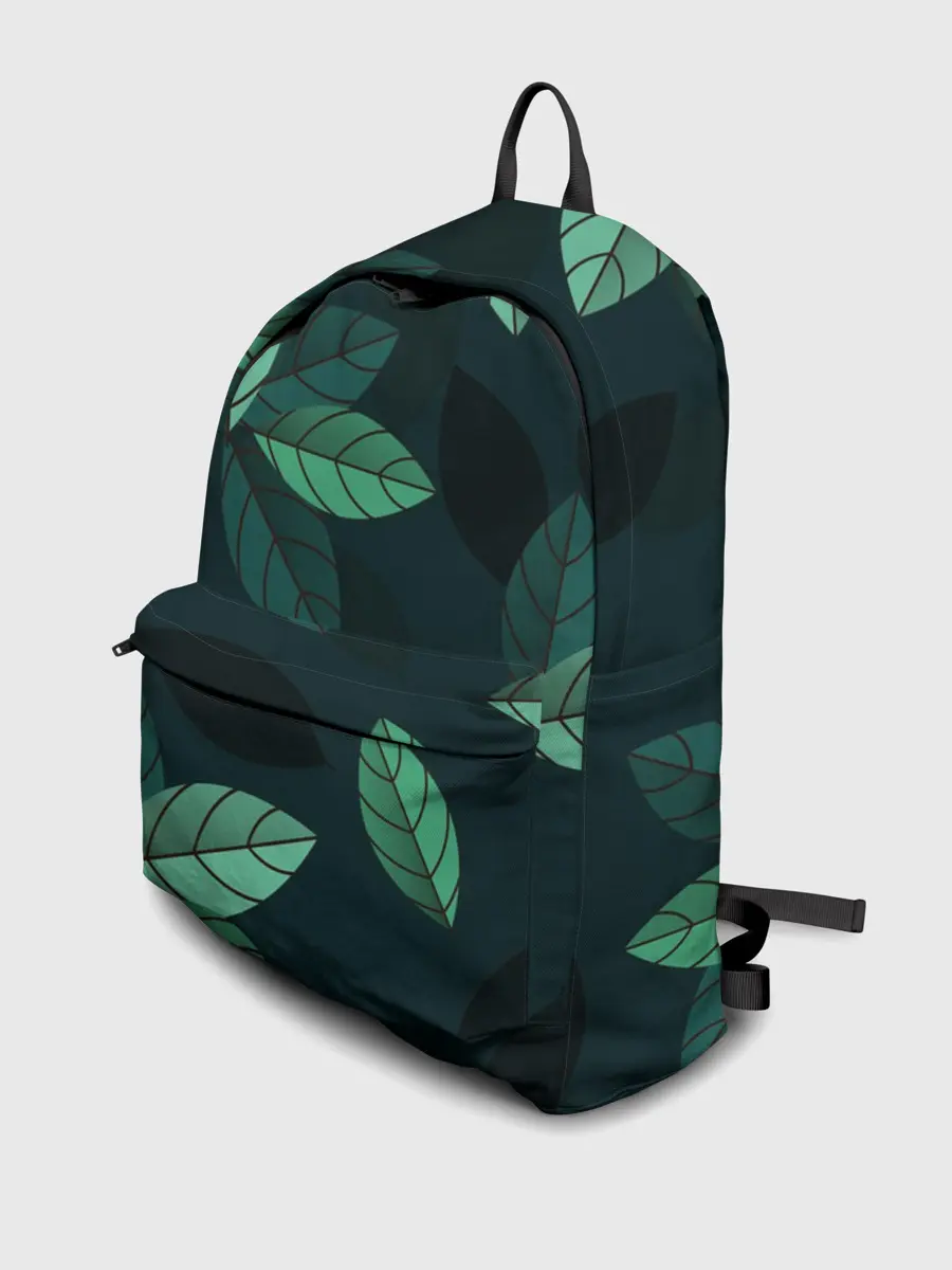 Рюкзак джинсовый / листва