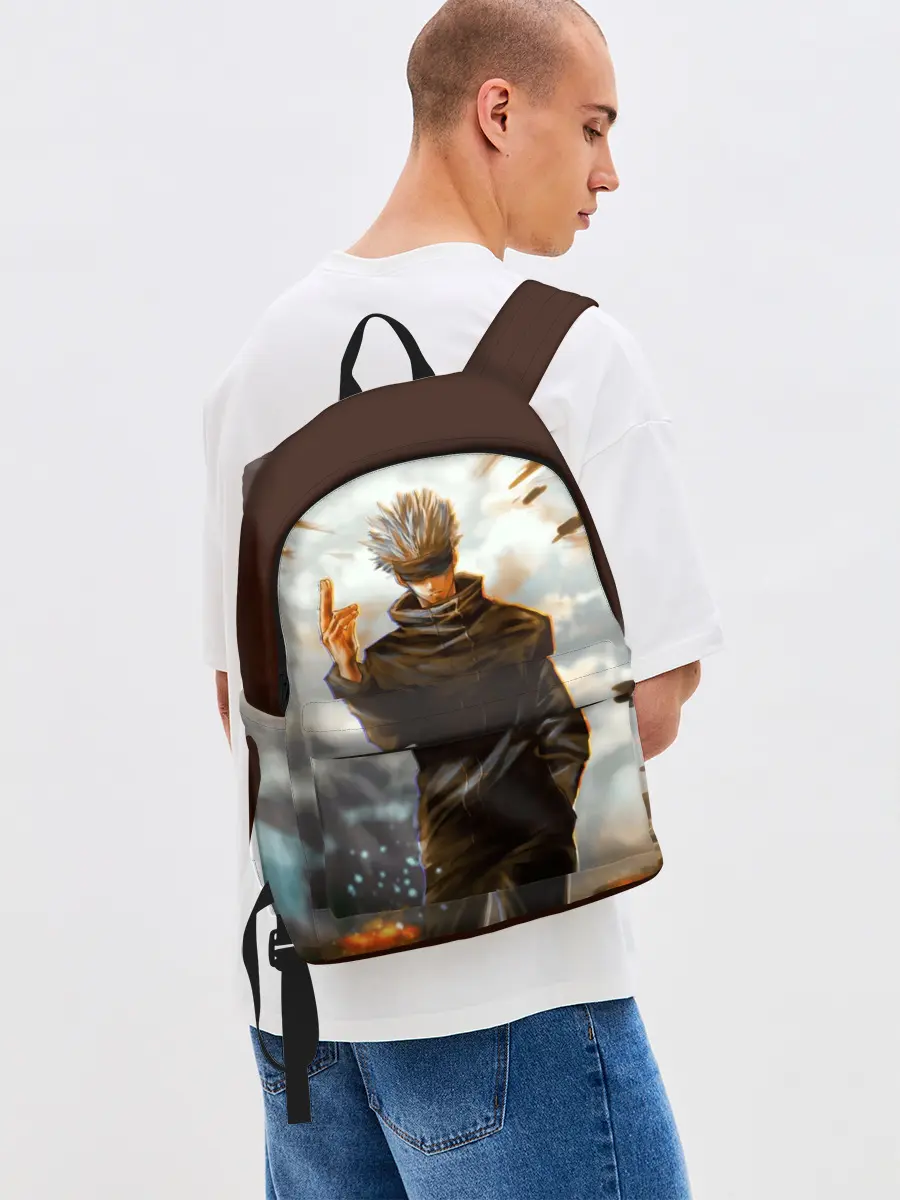 Рюкзак джинсовый / Магическая битва