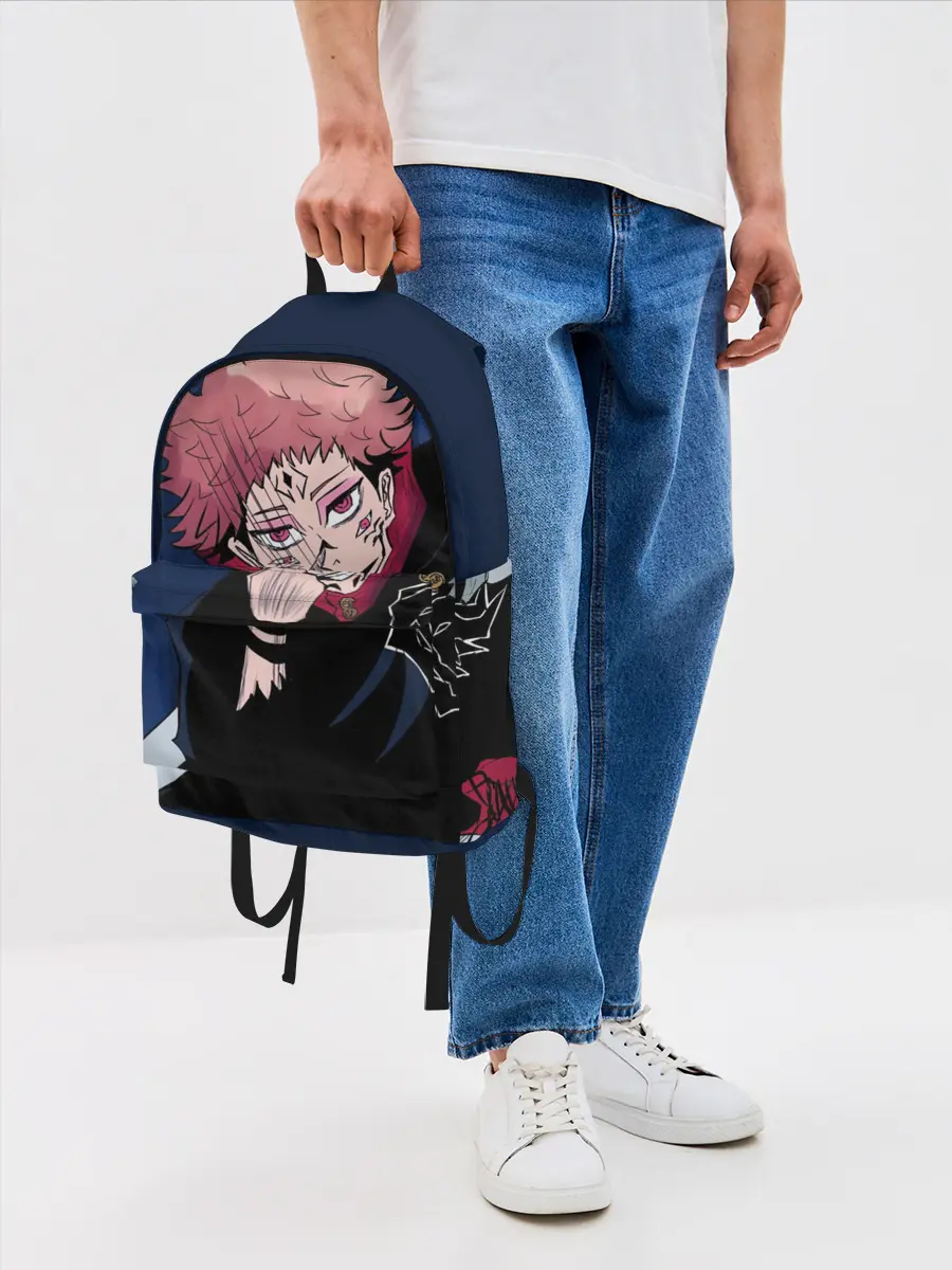Рюкзак джинсовый / Магическая битва