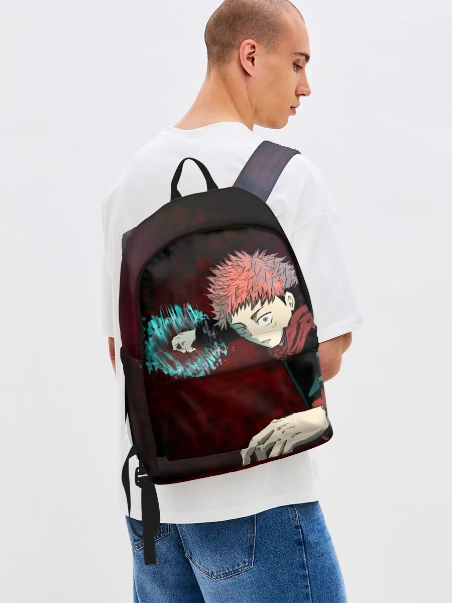 Рюкзак джинсовый / Магическая битва