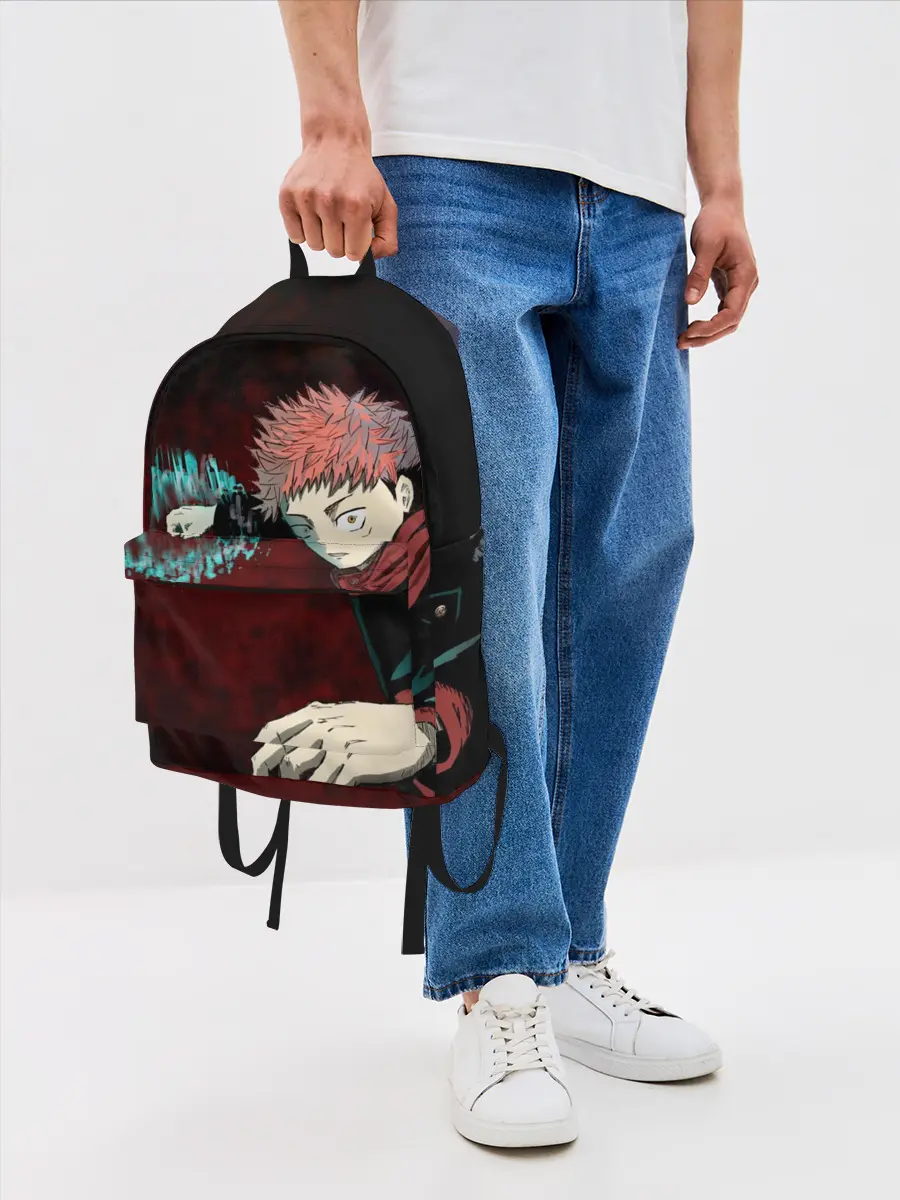 Рюкзак джинсовый / Магическая битва