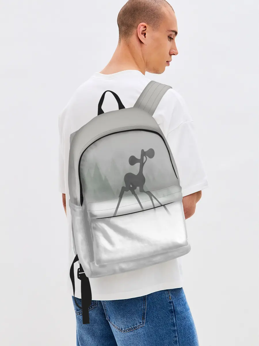 Рюкзак джинсовый / Сиренеголовый олень