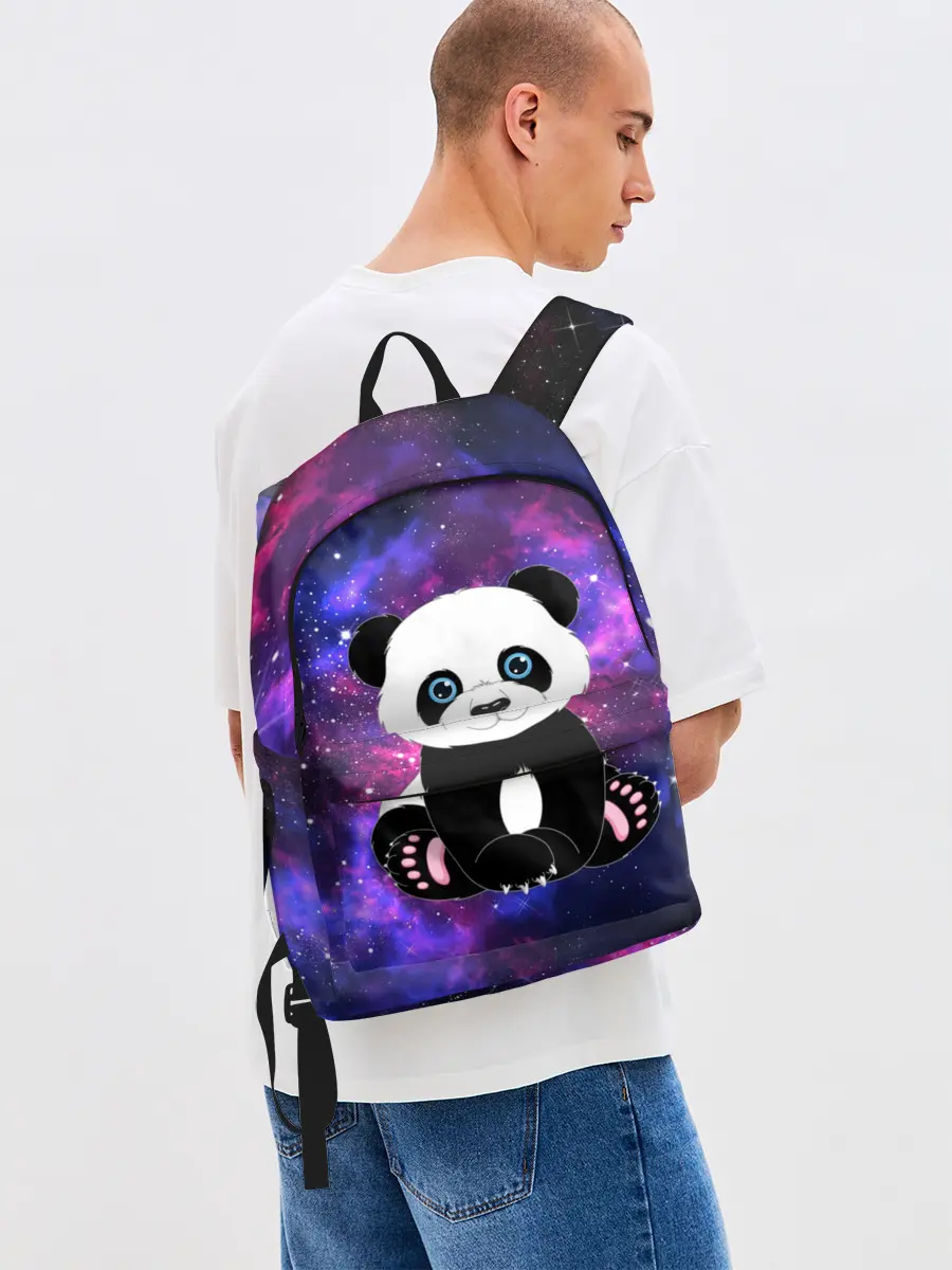 Рюкзак джинсовый / Space Panda