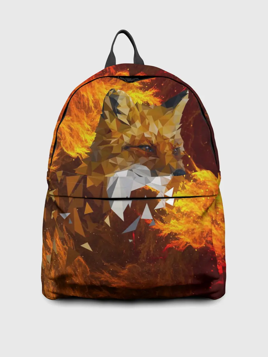 Рюкзак джинсовый / Огненный Лис