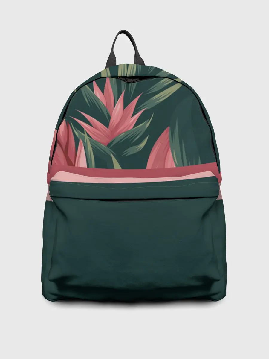 Рюкзак джинсовый / Лилии