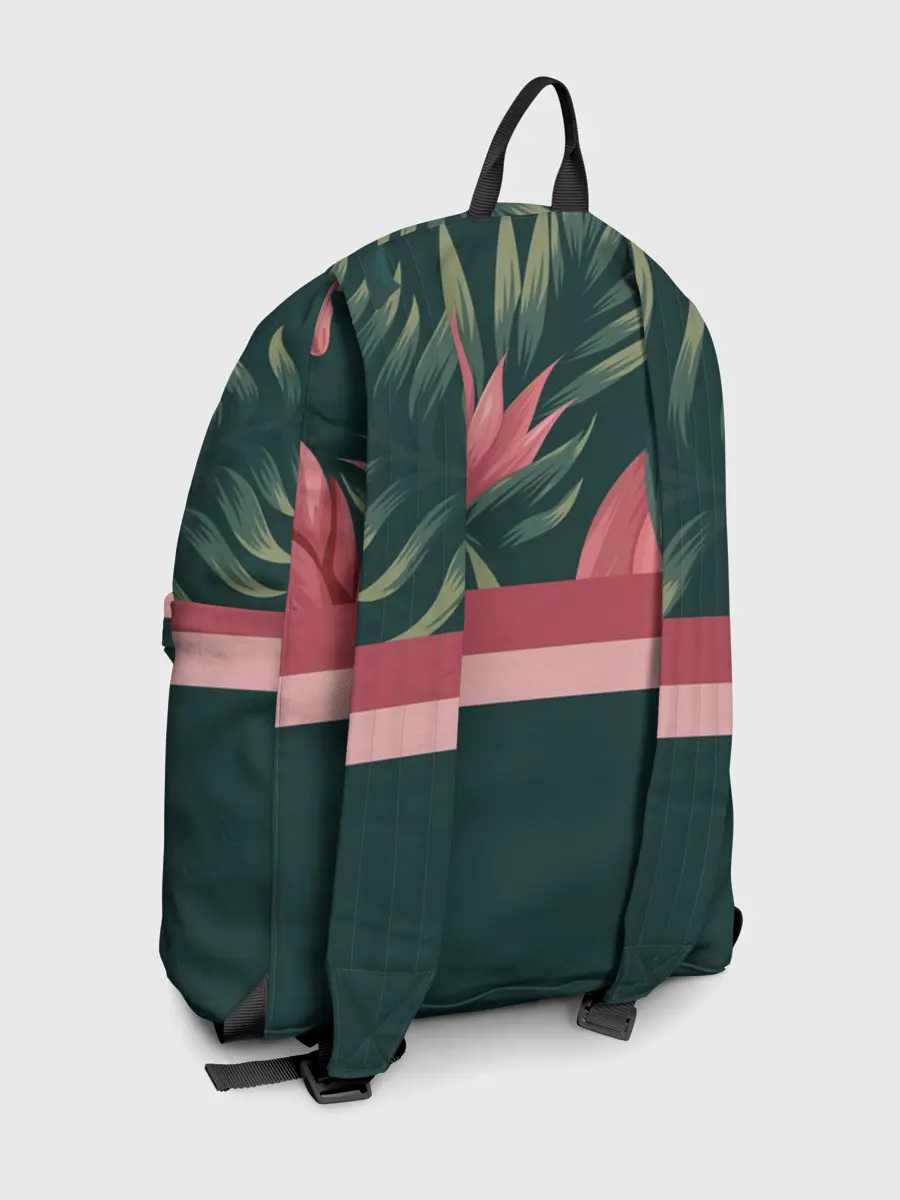 Рюкзак джинсовый / Лилии