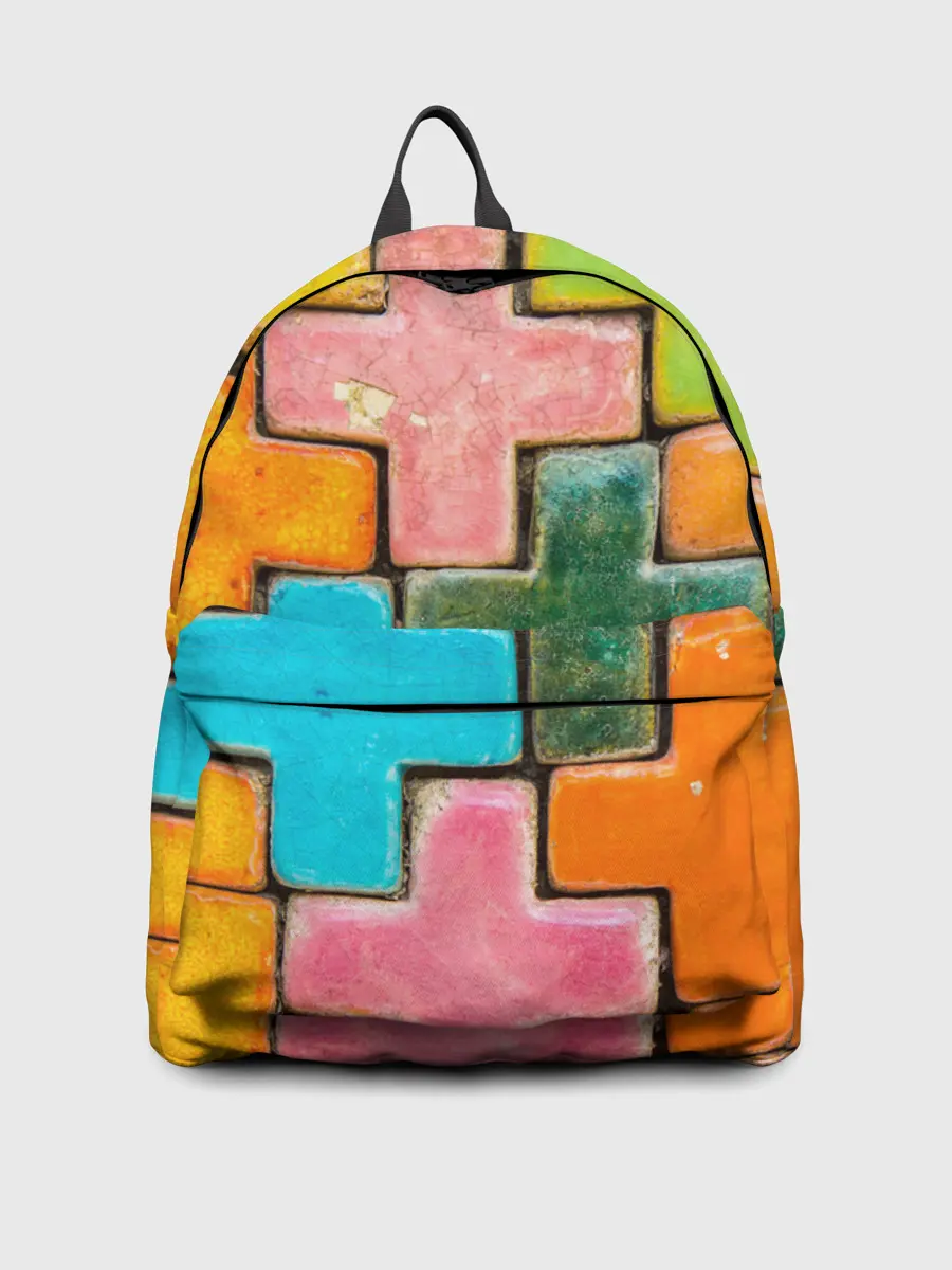 Рюкзак джинсовый / Крестик