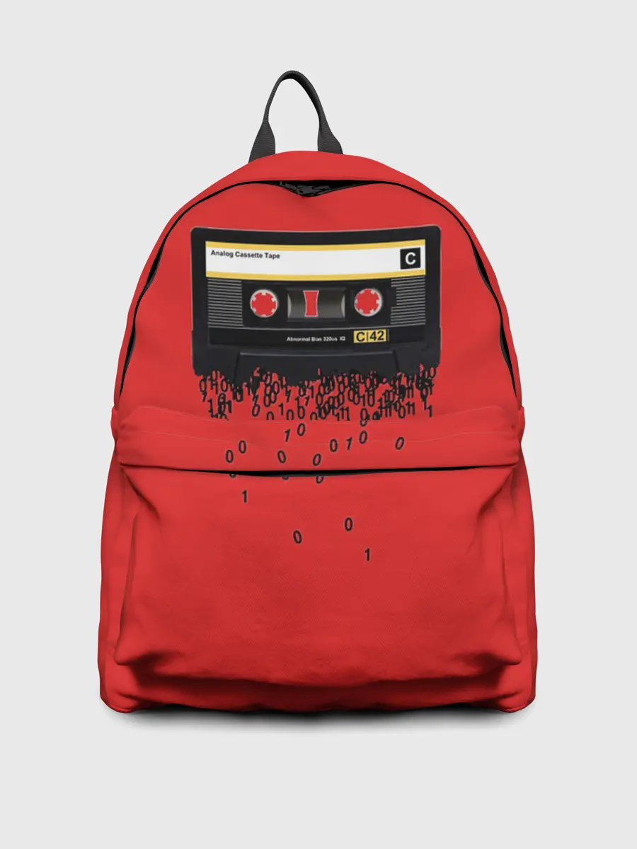 Рюкзак джинсовый / The death of the cassette tape